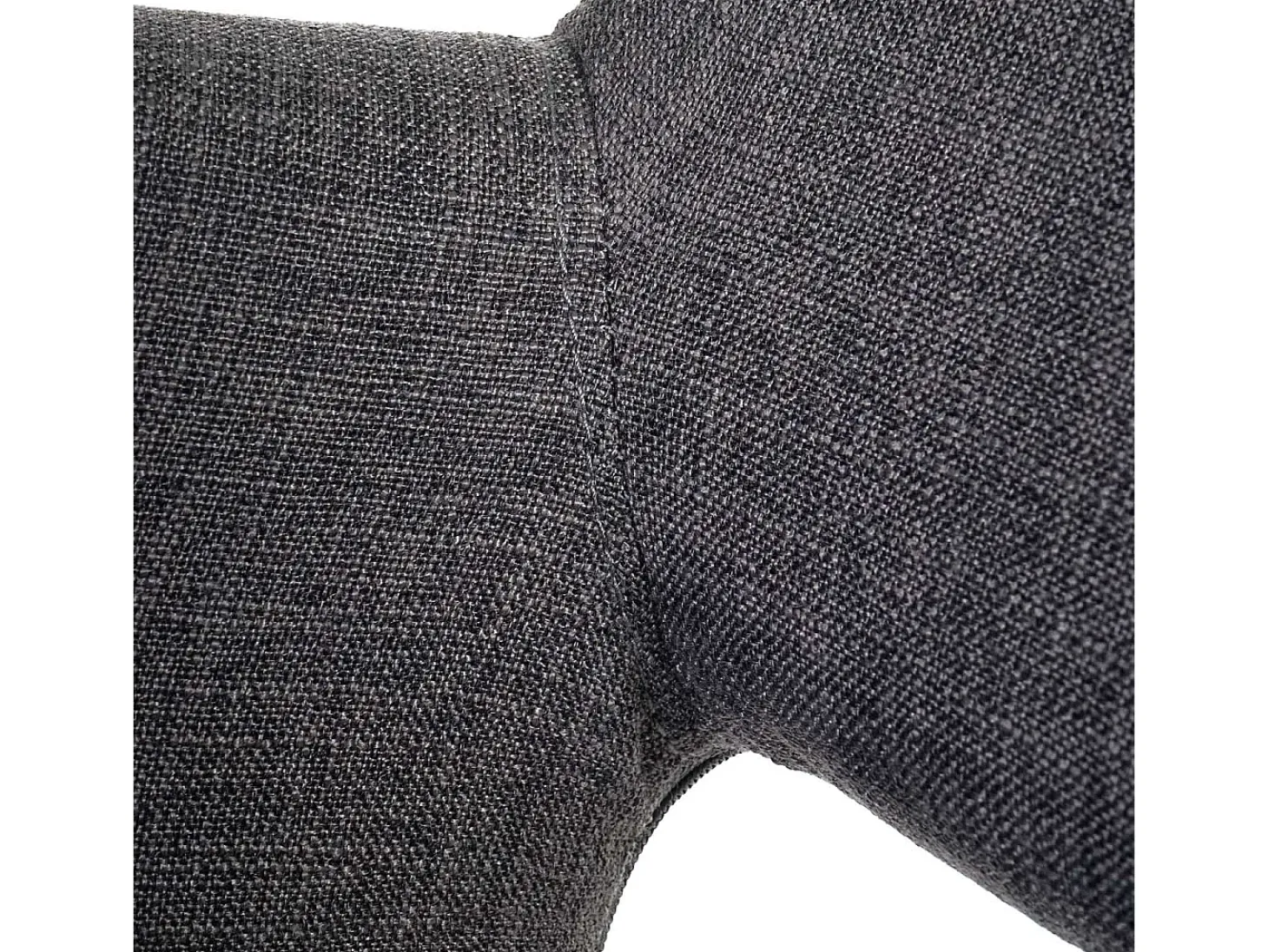 Silla de comedor MCW-A50 II (juego de 6), textil, gris, patas claras