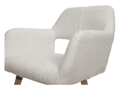 Silla de comedor MCW-A50 II (juego de 6), crema