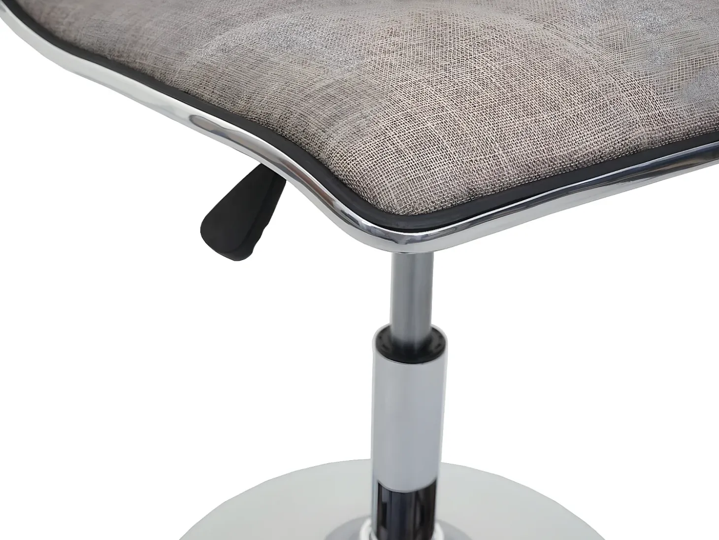Silla de comedor MCW-C41 (juego de 2), crema-gris