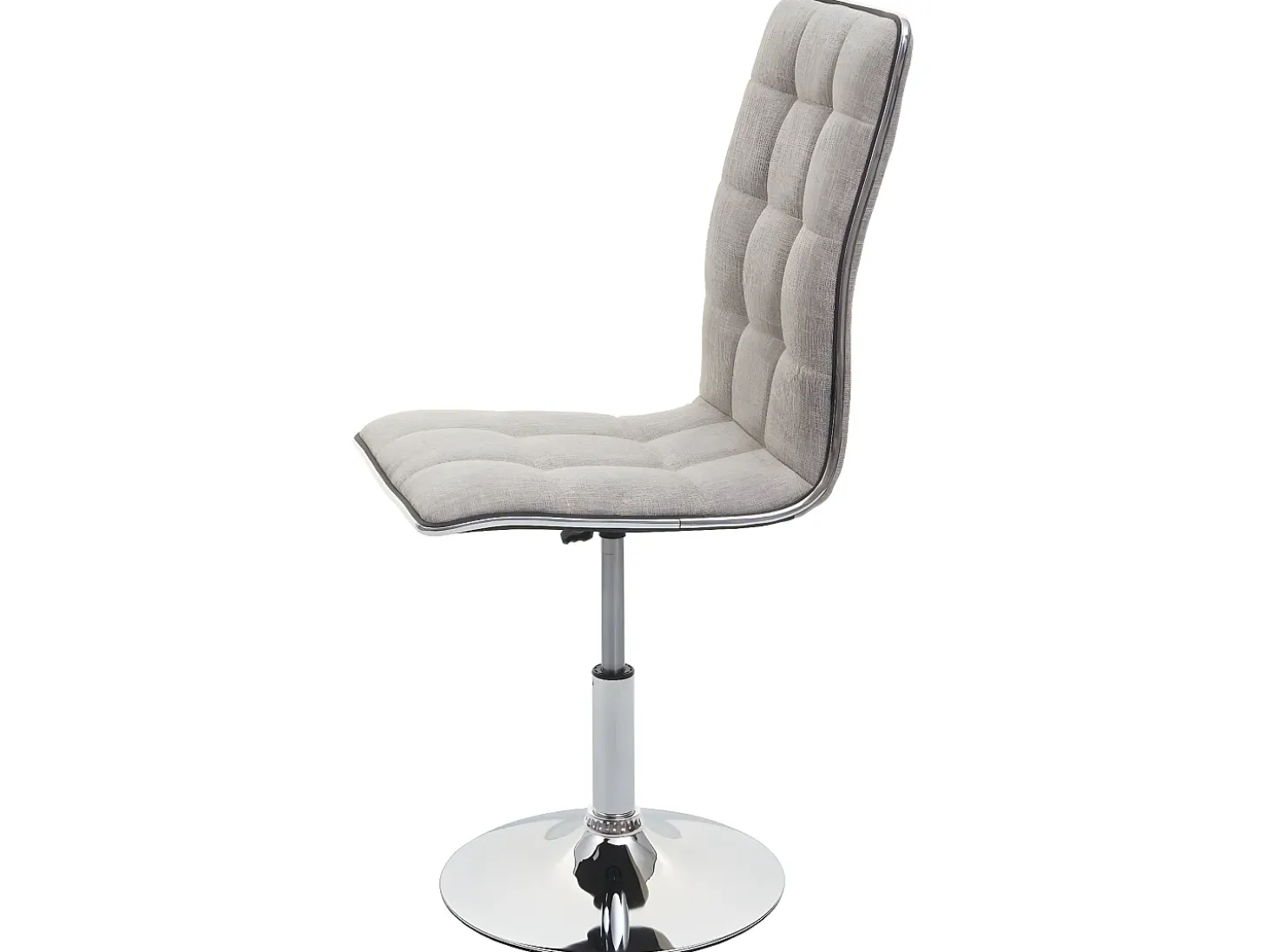 Silla de comedor MCW-C41 (juego de 2), crema-gris