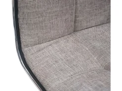 Silla de comedor MCW-C41 (juego de 2), crema-gris