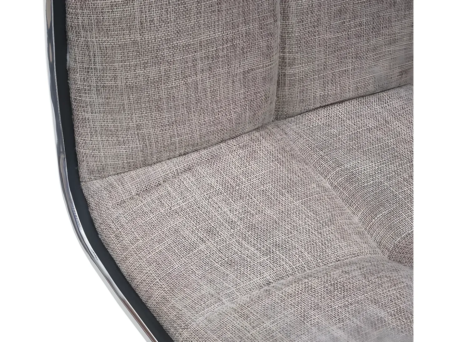 Silla de comedor MCW-C41 (juego de 2), crema-gris