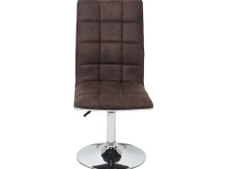 Silla de comedor MCW-C41 (set de 2), vintage marrón oscuro