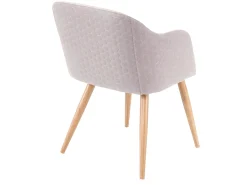 Silla de comedor MCW-D71, crema-beige