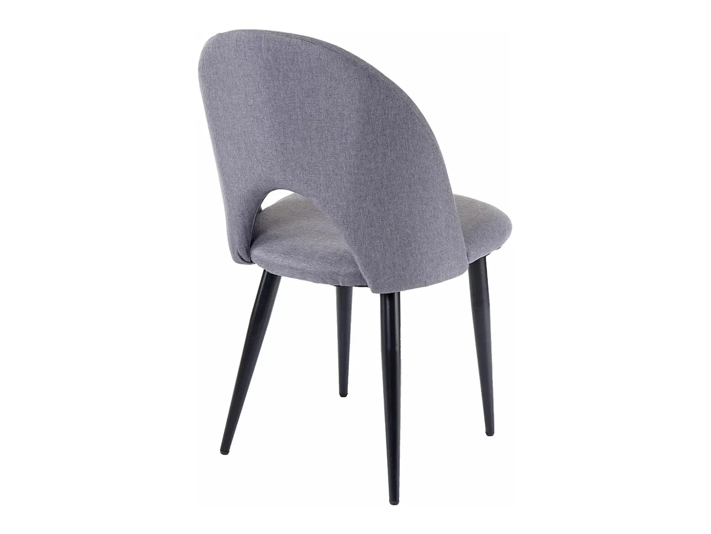Silla de comedor MCW-D73 (set de 2), gris oscuro