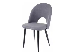 Silla de comedor MCW-D73 (set de 2), gris oscuro