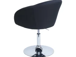 Silla de comedor MCW-F19, tela/textil antracita
