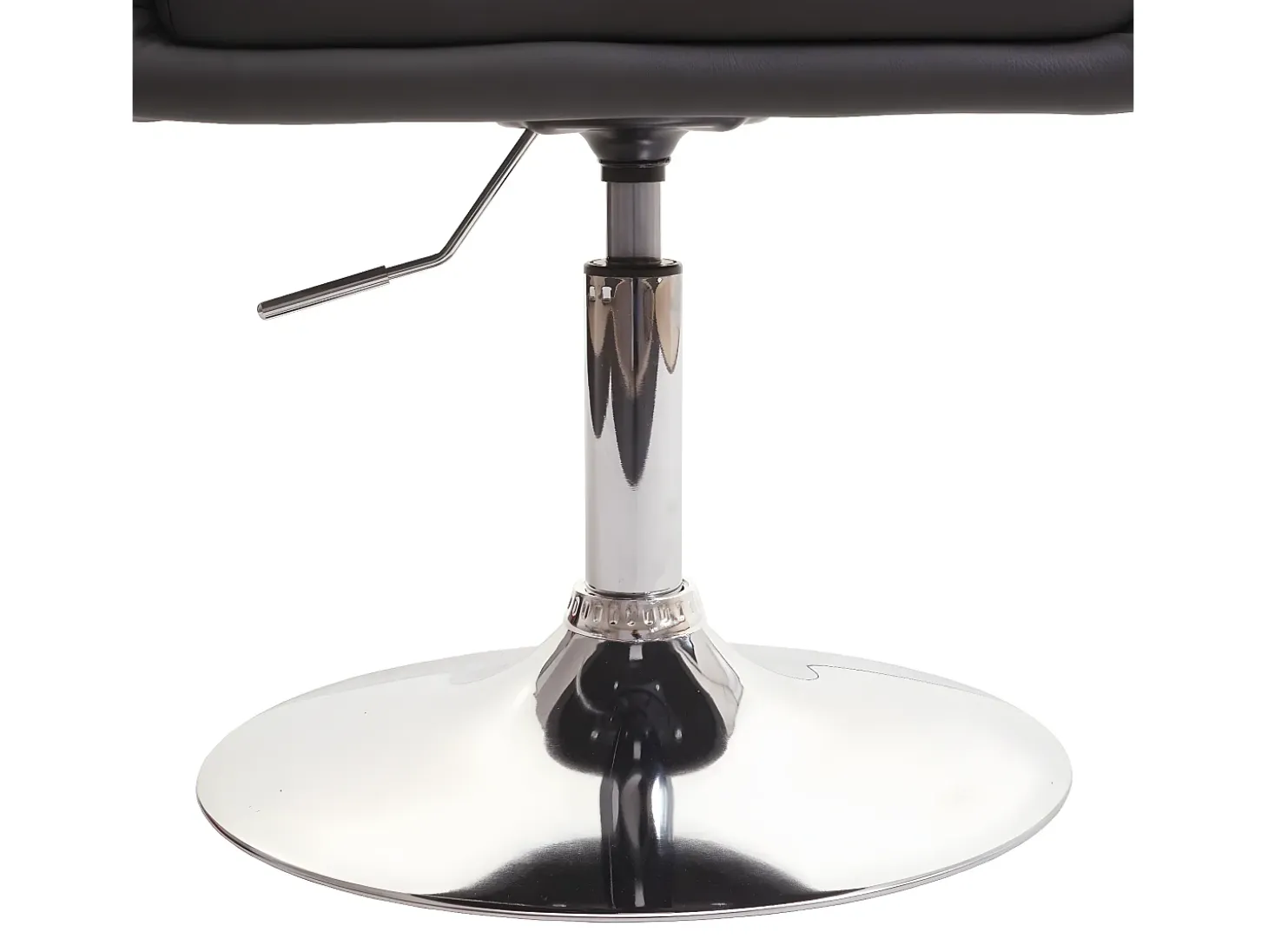 Silla de comedor MCW-F19 (juego de 6), polipiel gris