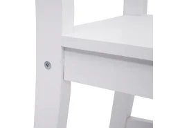 Silla de comedor MCW-F77 (set de 4), blanco