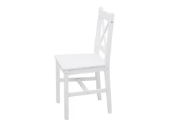 Silla de comedor MCW-F77 (set de 4), blanco