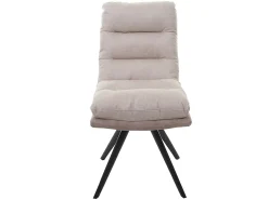 Silla de comedor MCW-G66, crema