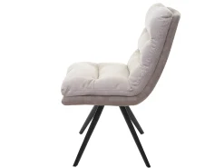 Silla de comedor MCW-G66, crema