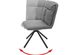 Silla de comedor MCW-G58, gris