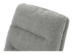 Silla de comedor MCW-G66 Bouclé, gris claro