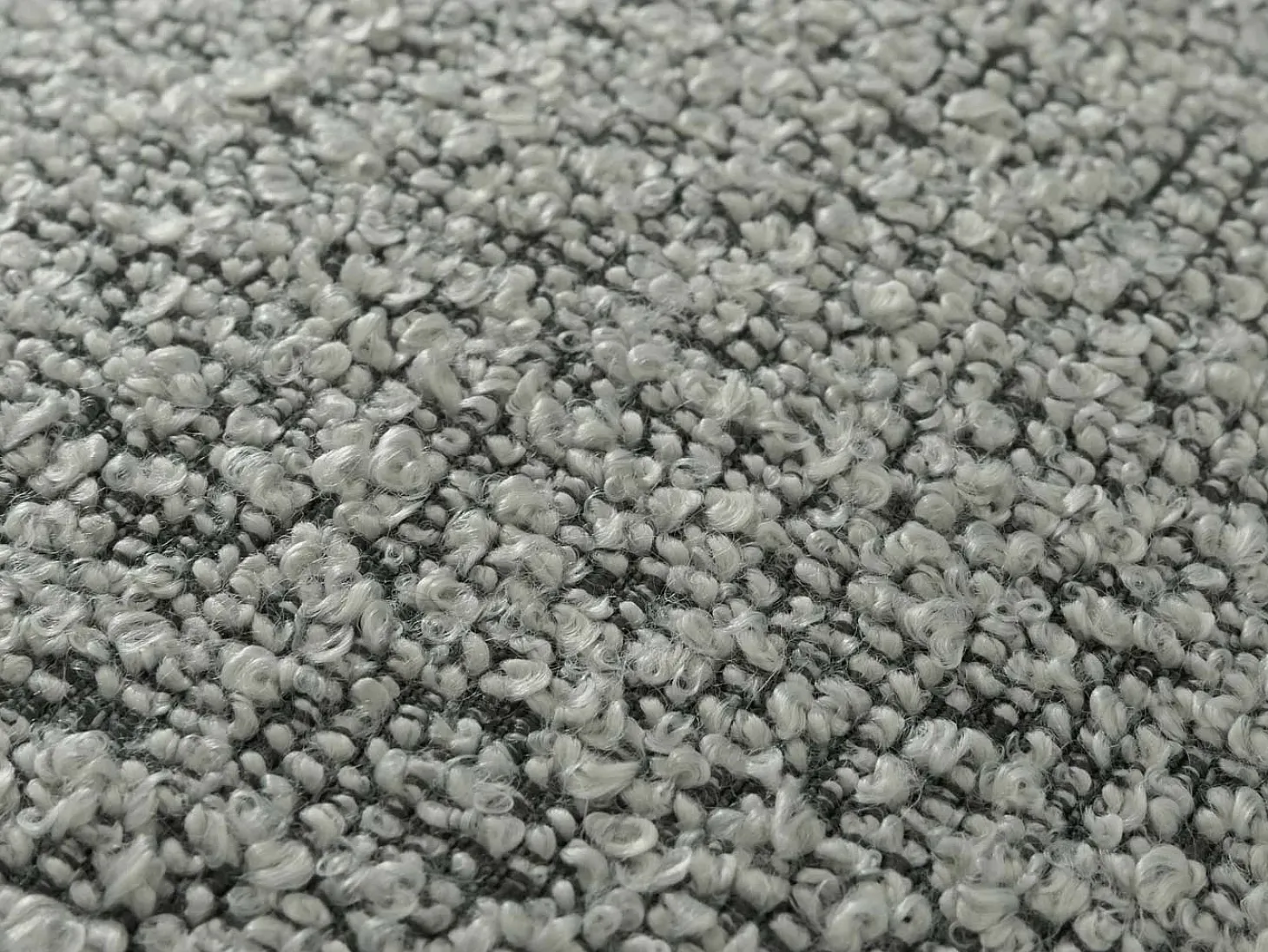 Silla de comedor MCW-G66 Bouclé (juego de 6), gris claro