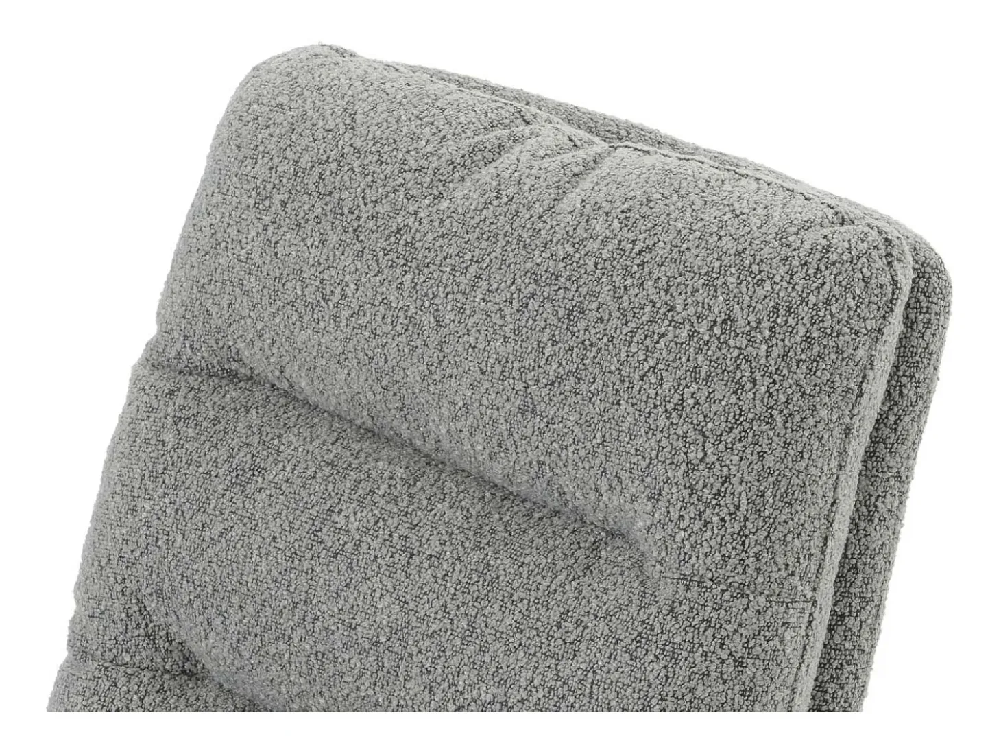 Silla de comedor MCW-G66 Bouclé (juego de 6), gris claro