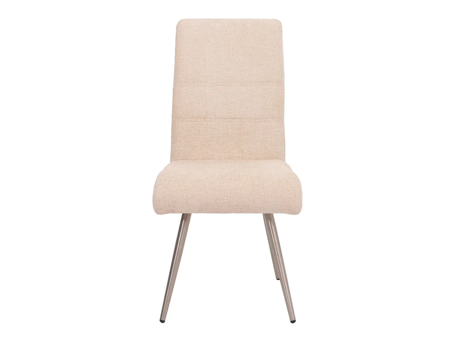 Silla de comedor MCW-G55 (juego de 6), crema