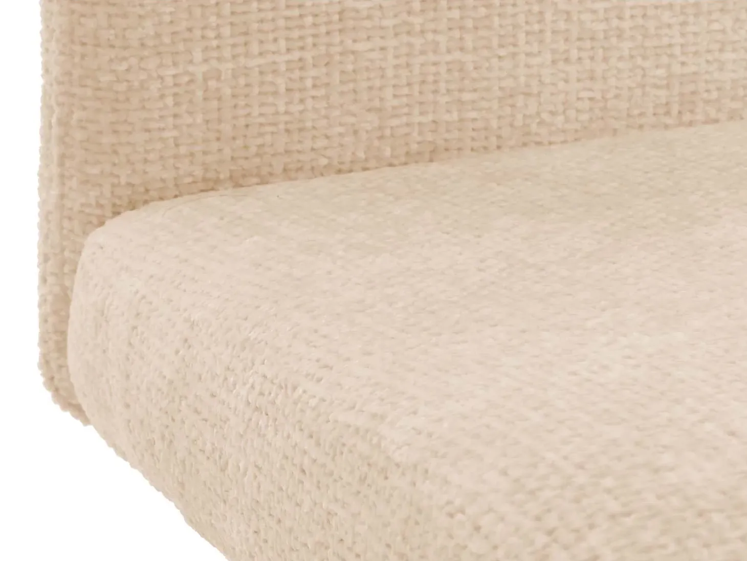 Silla de comedor MCW-G55 (juego de 6), crema