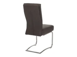 Silla de comedor MCW-G56 (juego de 6), gris