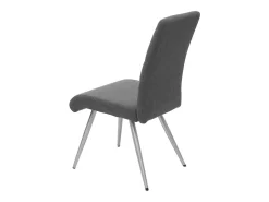 Silla de comedor MCW-G55 (set de 2), gris-marrón