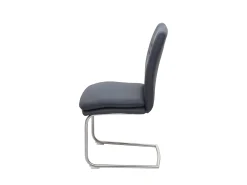 Silla de comedor MCW-H70, gris oscuro
