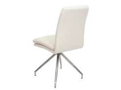 Silla de comedor MCW-H70 (juego de 6), crema-beige