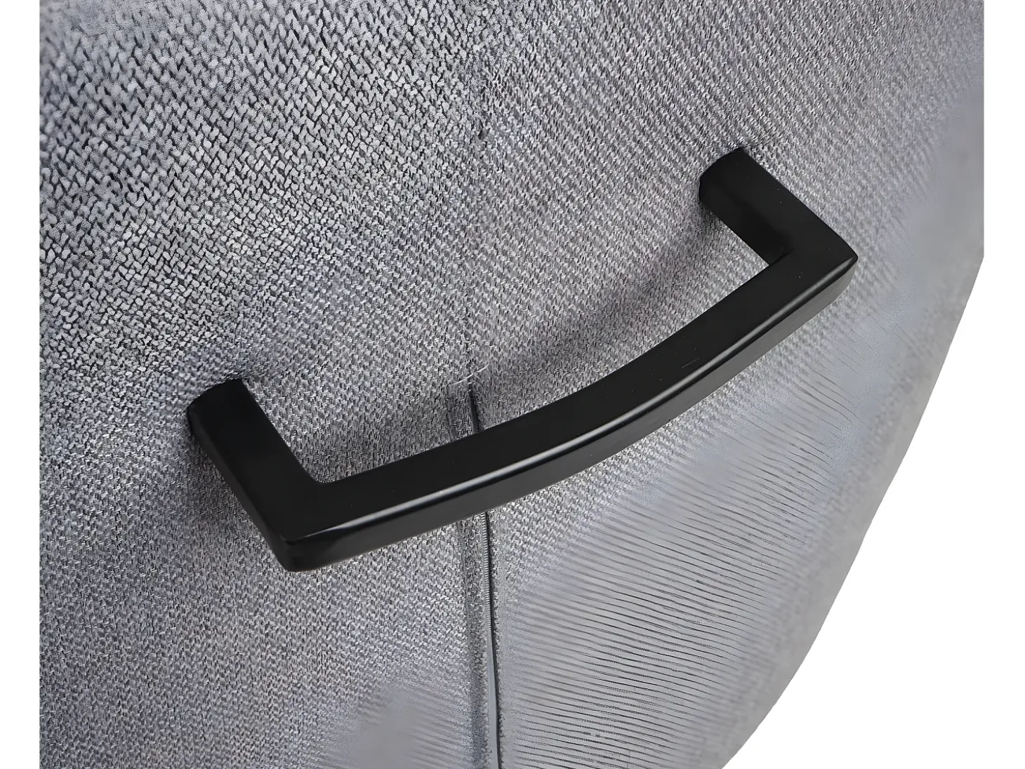 Silla de comedor MCW-H71 (juego de 6) giratoria, gris claro
