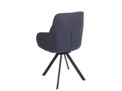 Silla de comedor MCW-J69 (juego de 6), antracita