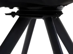 Silla de comedor MCW-J69 (juego de 6), antracita