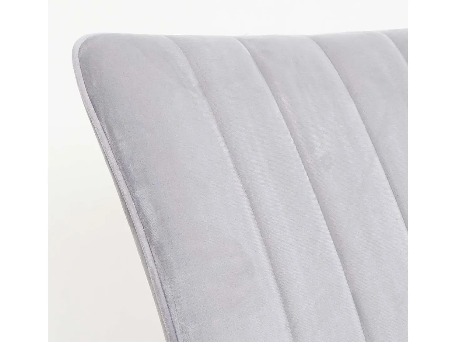 Silla de comedor MCW-K16 (juego de 6), gris claro