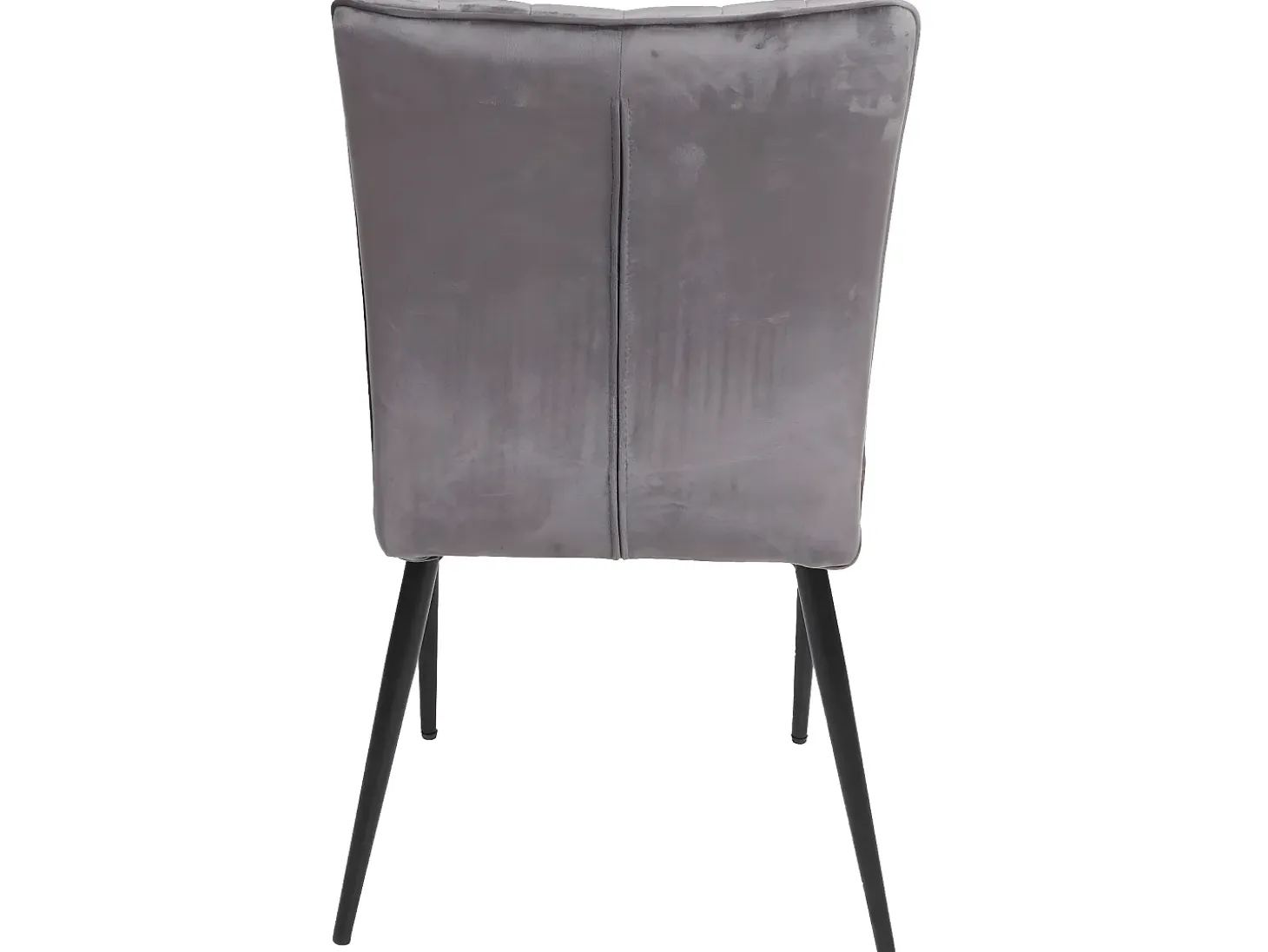Silla de comedor MCW-K16 (juego de 6), gris oscuro