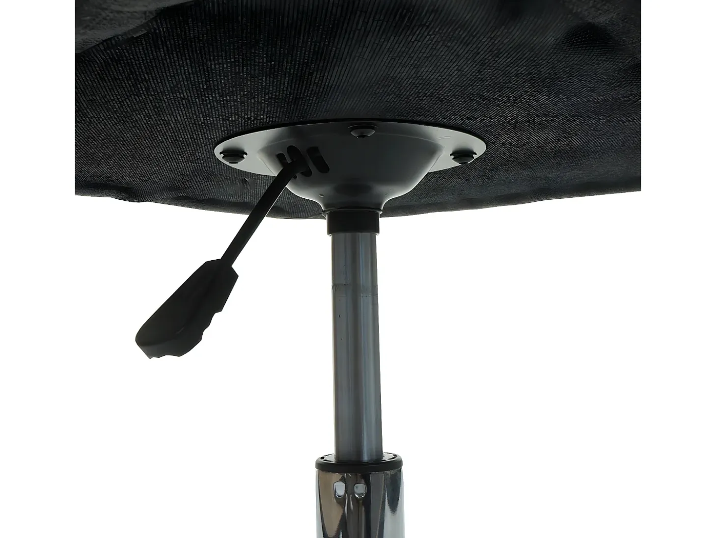 Silla de comedor MCW-L92, tela/textil gris oscuro