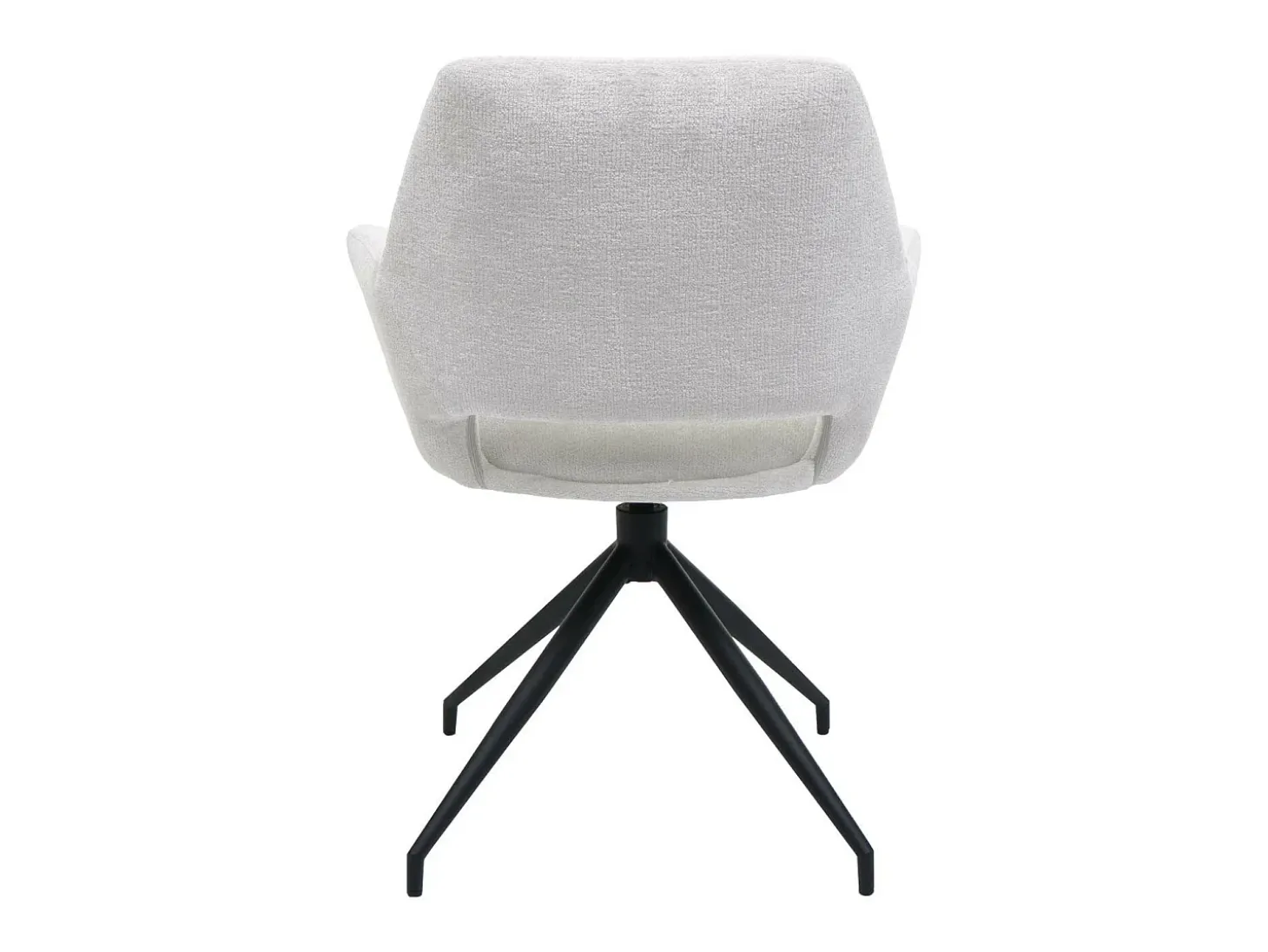 Silla de comedor MCW-M53, crema-blanco