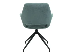 Silla de comedor MCW-M53, gris-azul