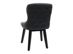 Silla de comedor MCW-M60 (juego de 6), gris oscuro-gris claro