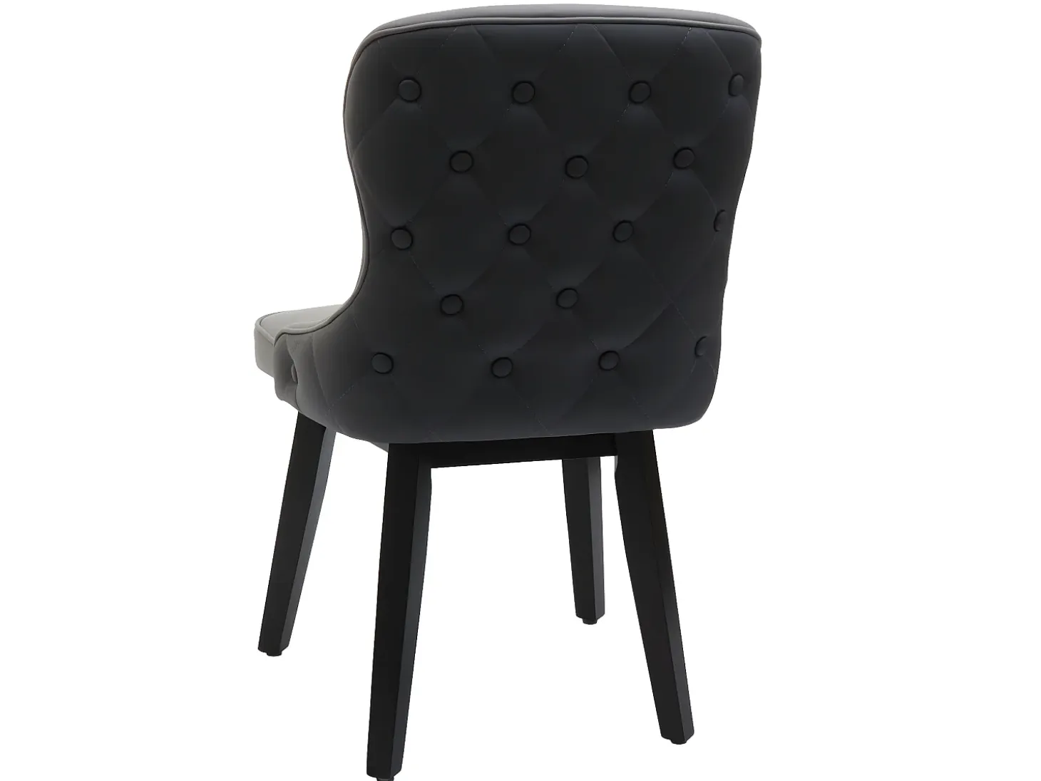 Silla de comedor MCW-M60 (set de 2), gris oscuro-gris claro