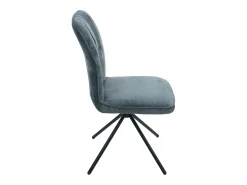 Silla de comedor MCW-N99 (juego de 2), azul-verde