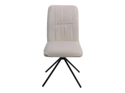 Silla de comedor MCW-N99 (juego de 2), crema