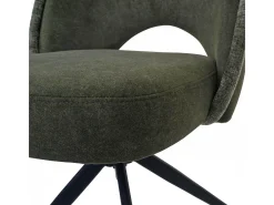 Silla de comedor MCW-N72 (juego de 6), verde