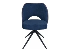Silla de comedor MCW-N72 (set de 2), azul