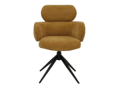 Silla de comedor MCW-O77, amarillo mostaza