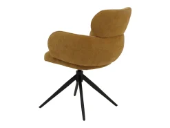Silla de comedor MCW-O77, amarillo mostaza