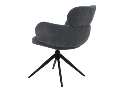 Silla de comedor MCW-O77, gris azulado