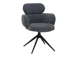 Silla de comedor MCW-O77, gris azulado