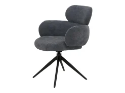 Silla de comedor MCW-O77, gris azulado