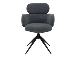 Silla de comedor MCW-O77, gris azulado