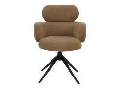 Silla de comedor MCW-O77, marrón claro