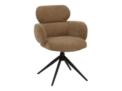 Silla de comedor MCW-O77, marrón claro