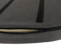 Silla de comedor MCW-O27 (juego de 6), gris oscuro