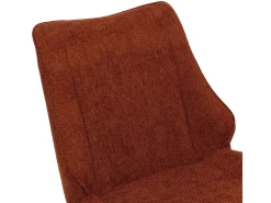Silla de comedor MCW-O48 (juego de 2), marrón rojizo